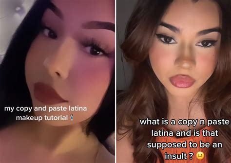 copy and paste latina look|The Copy Paste Latina Tiktok Trend Is Very .